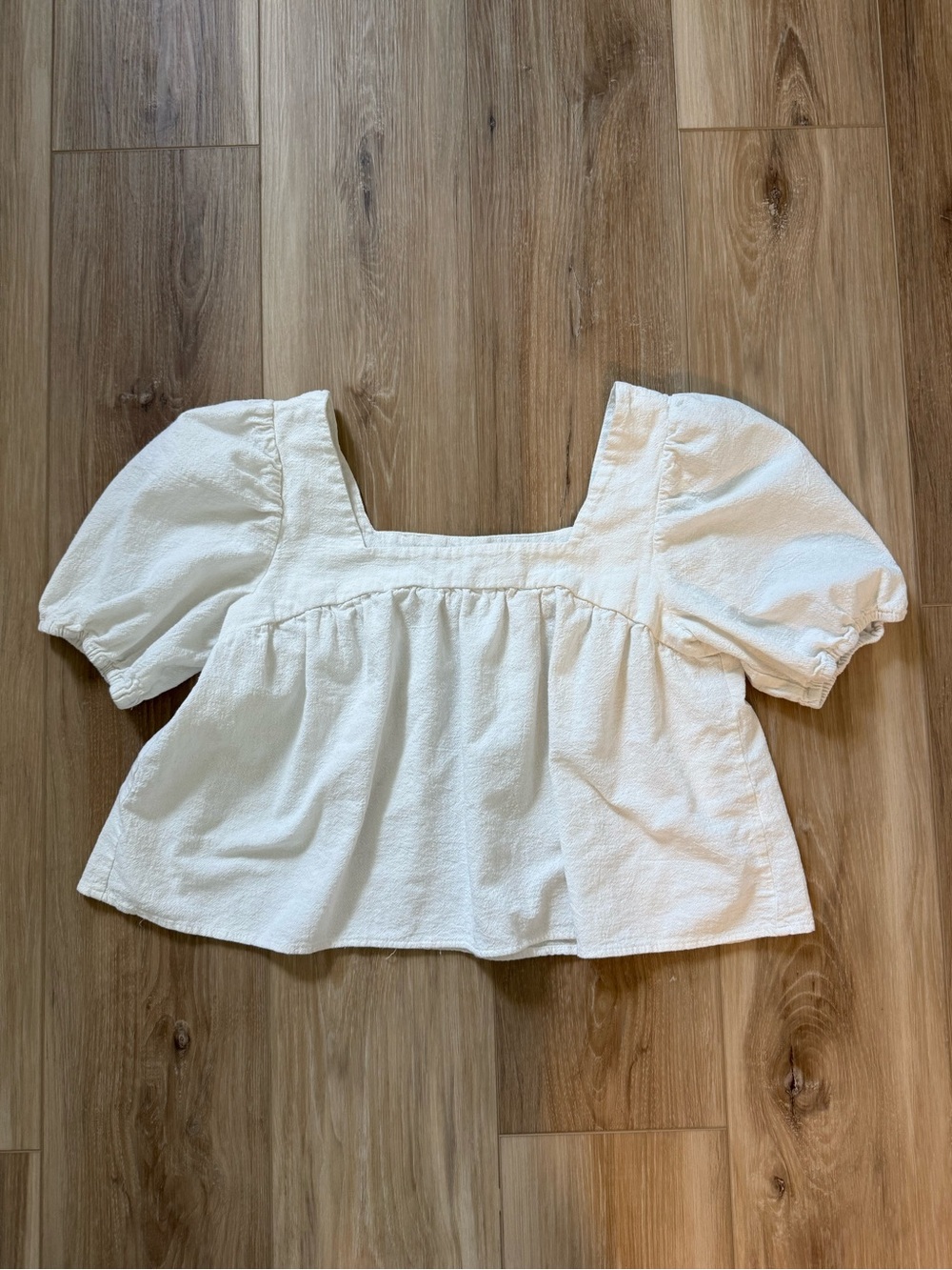 Day + moon bubble sleeve top